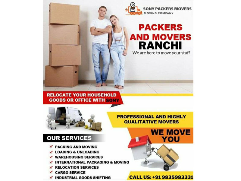 Sony Packers and Movers - Ranchi