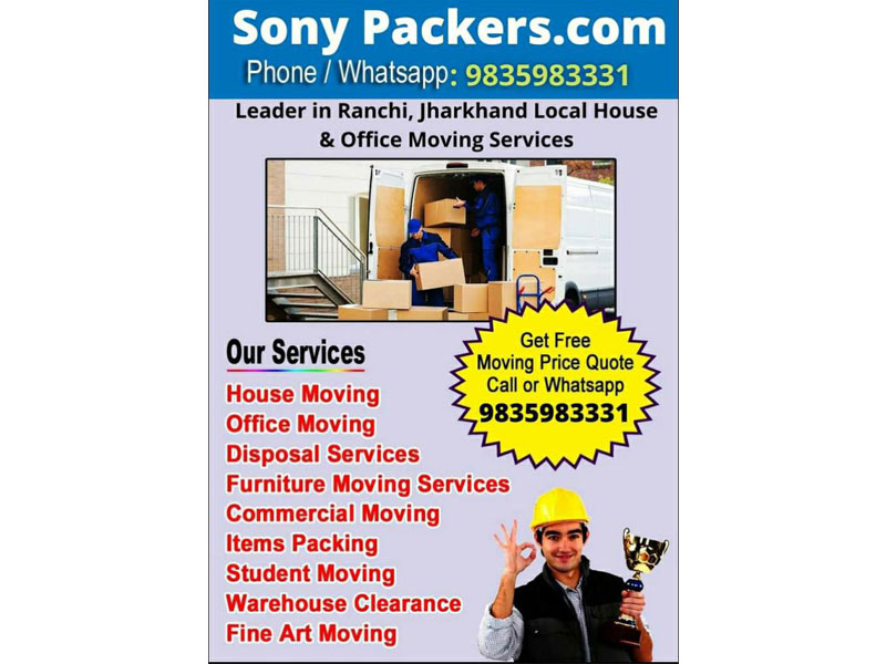 Sony Packers and Movers - Ranchi
