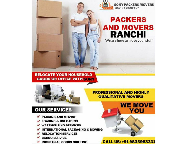 Sony Packers and Movers - Ranchi