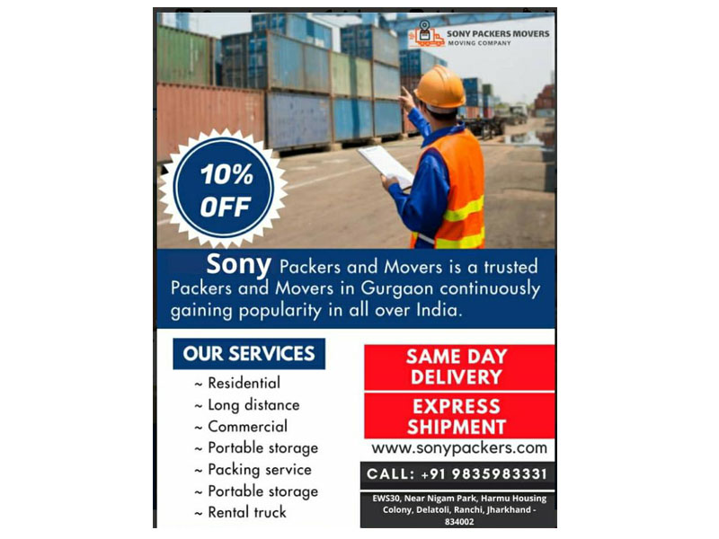 Sony Packers and Movers - Ranchi